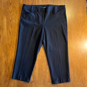 Lane Bryant 18, The Modernist Collection Black Crop pants